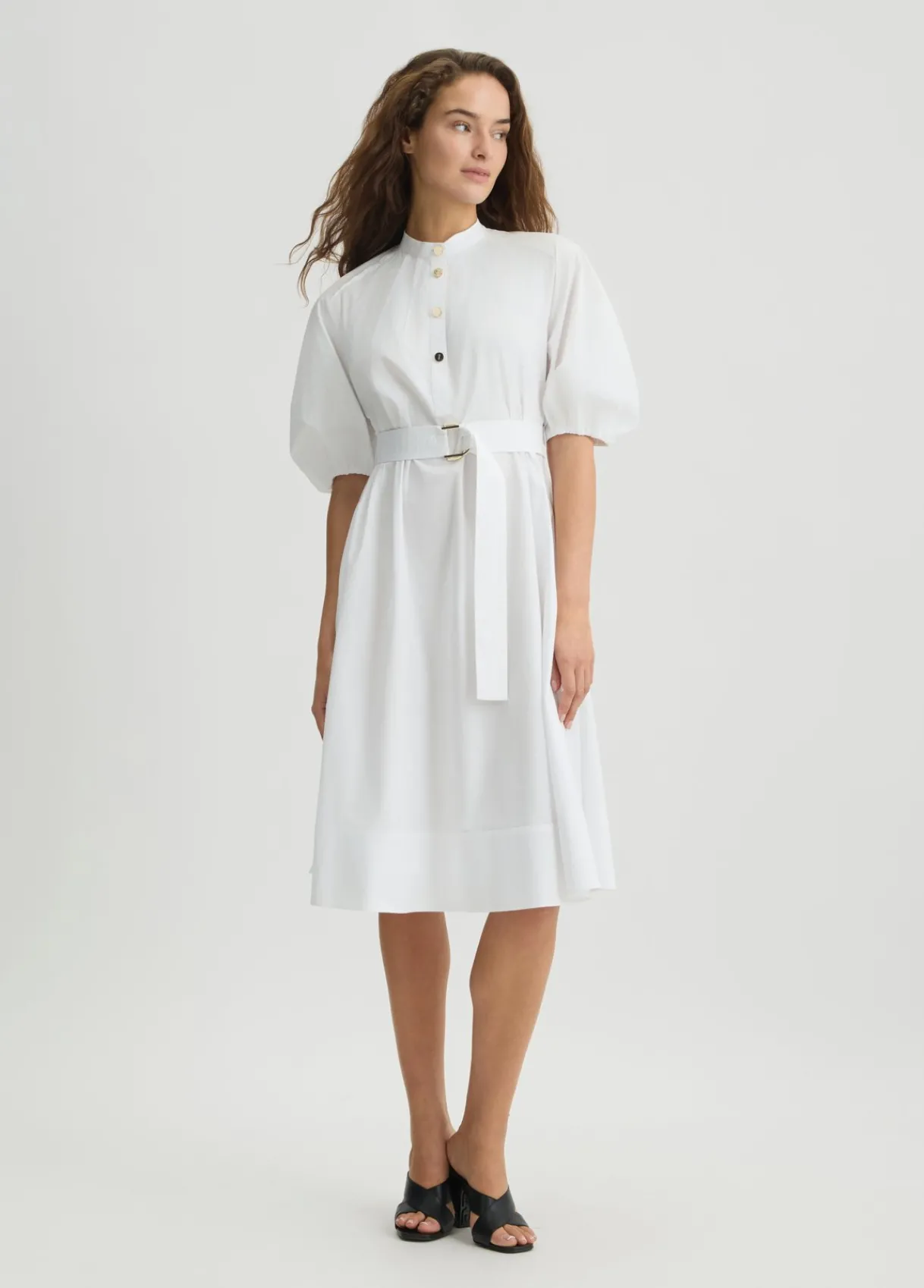 Liu Jo Robe en coton avec ceinture|Femme Robes