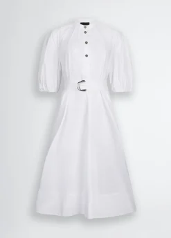 Liu Jo Robe en coton avec ceinture|Femme Robes