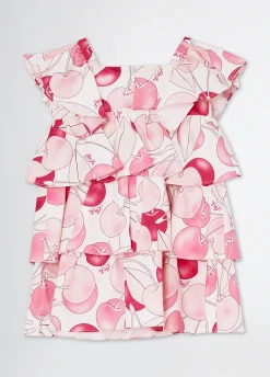 Liu Jo Robe en coton imprimé|Enfant Robes & Combinaisons
