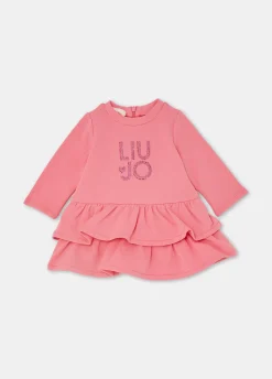 Liu Jo Robe en coton molletonné avec logo| Ensembles Et Robes