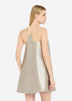 Liu Jo Robe en crêpe lamé|Femme Robes