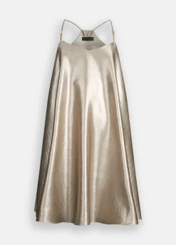 Liu Jo Robe en crêpe lamé|Femme Robes