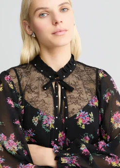 Liu Jo Robe en georgette florale|Femme Robes