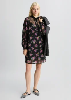 Liu Jo Robe en georgette florale|Femme Robes