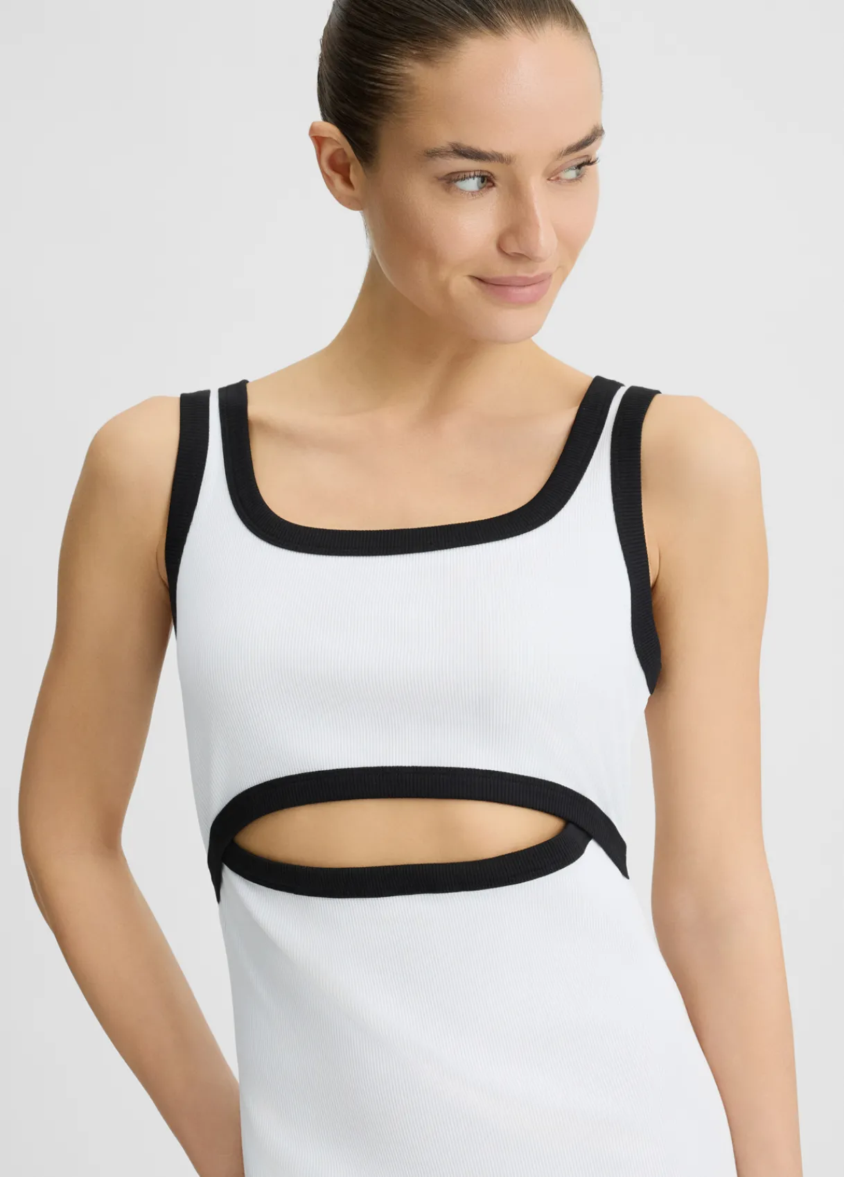 Liu Jo Robe en jersey de coton|Femme Mode Plage|Robes