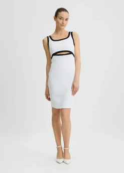 Liu Jo Robe en jersey de coton|Femme Mode Plage|Robes
