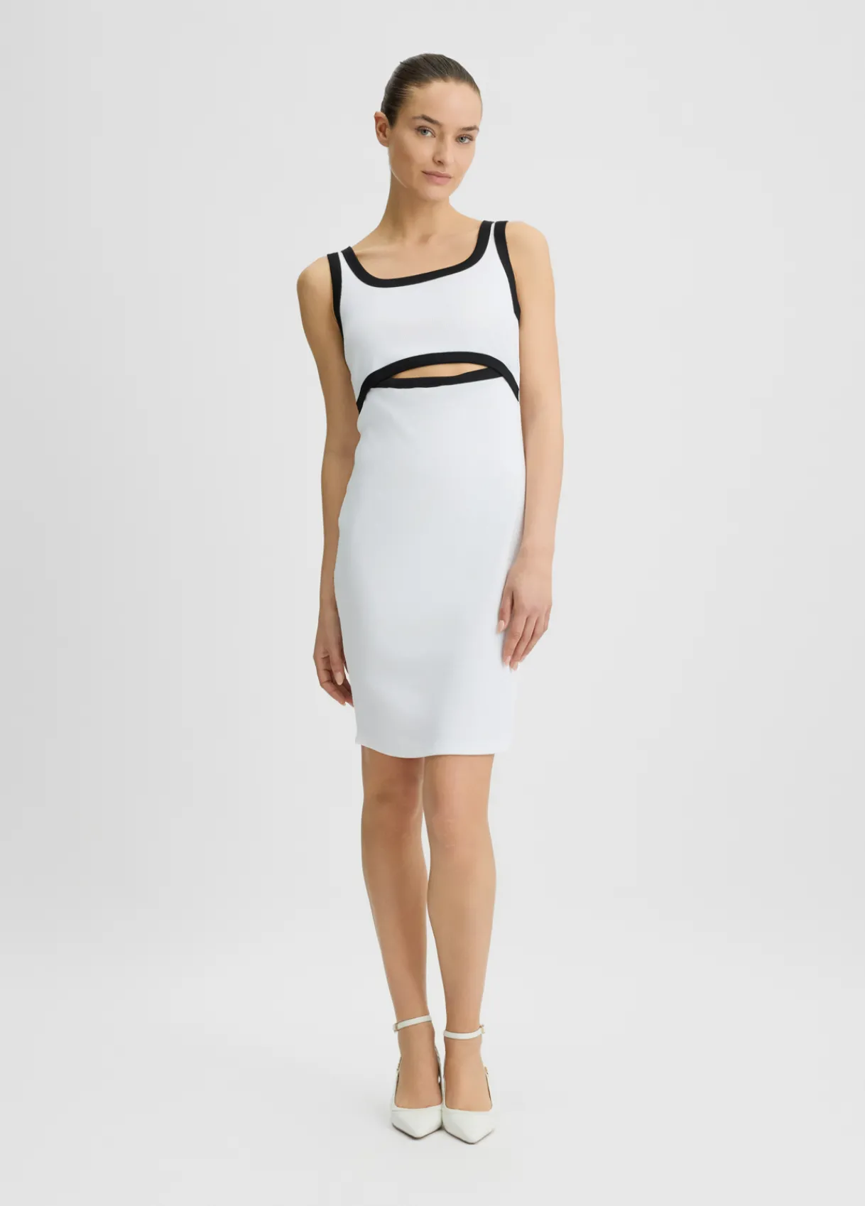 Liu Jo Robe en jersey de coton|Femme Mode Plage|Robes