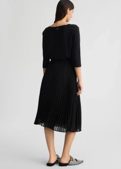 Liu Jo Robe en jersey et georgette|Femme Robes