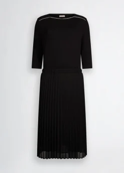 Liu Jo Robe en jersey et georgette|Femme Robes