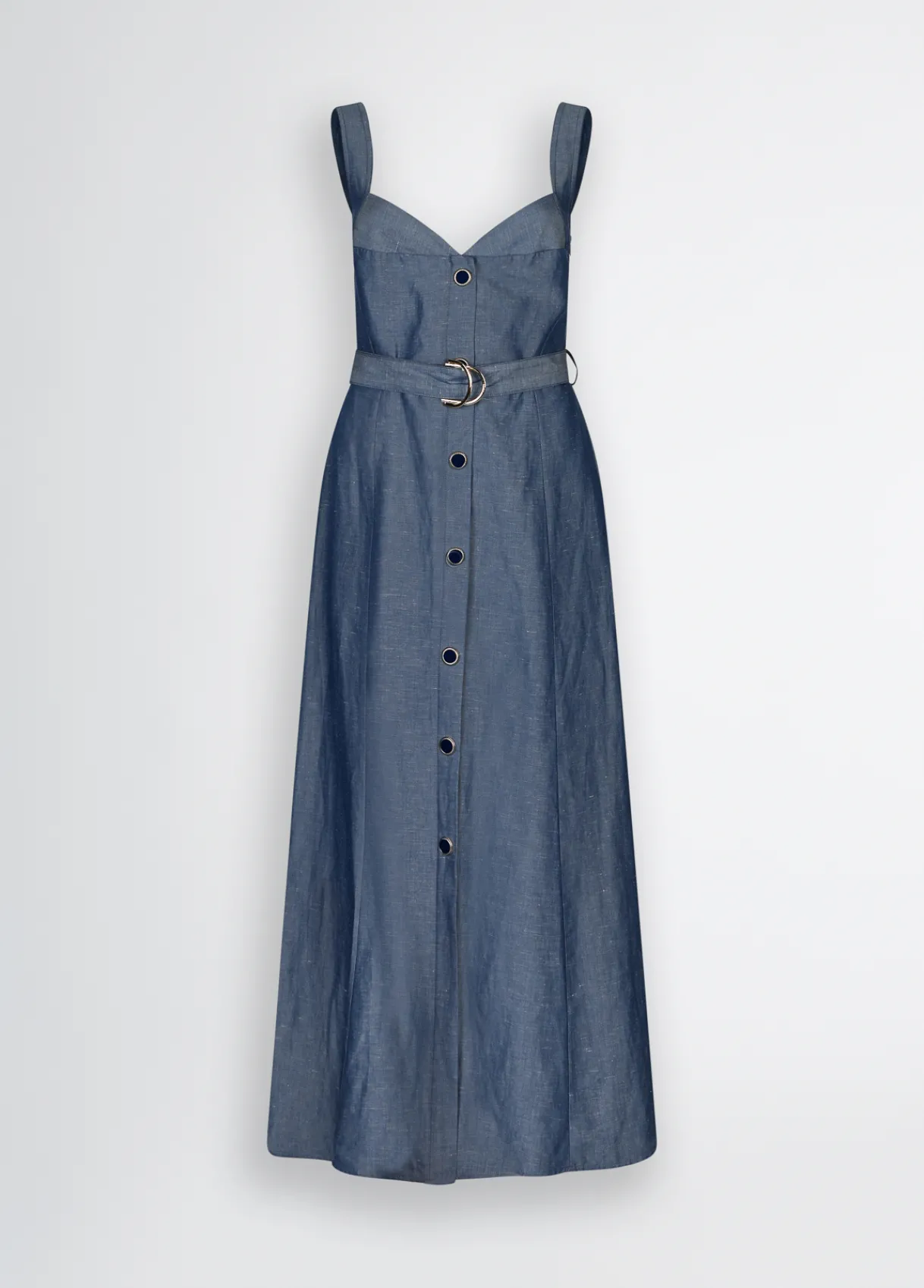 Liu Jo Robe en lin avec ceinture|Femme Robes