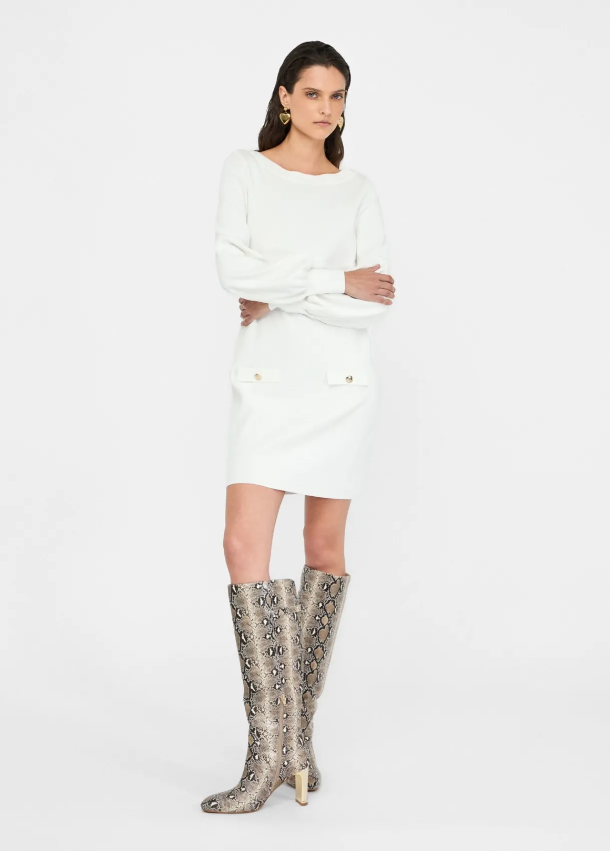 Liu Jo Robe en maille|Femme Mailles|Robes