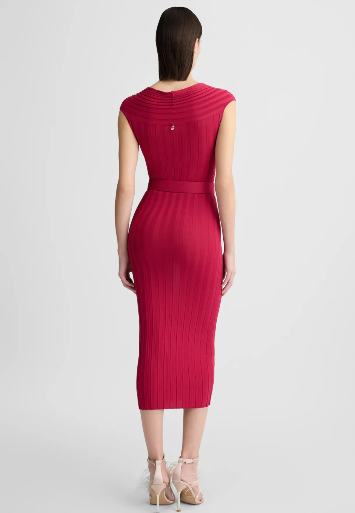Liu Jo Robe en maille avec ceinture|Femme Robes