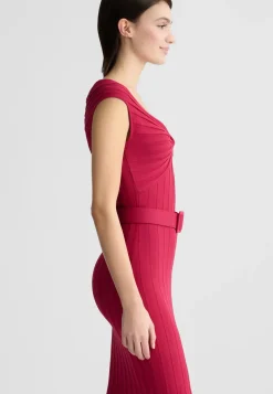 Liu Jo Robe en maille avec ceinture|Femme Robes