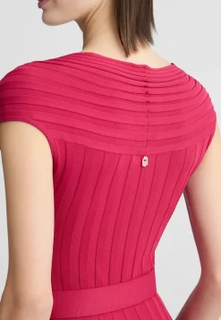 Liu Jo Robe en maille avec ceinture|Femme Robes
