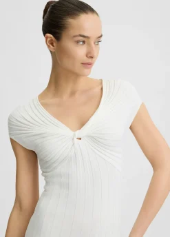 Liu Jo Robe en maille avec ceinture|Femme Robes