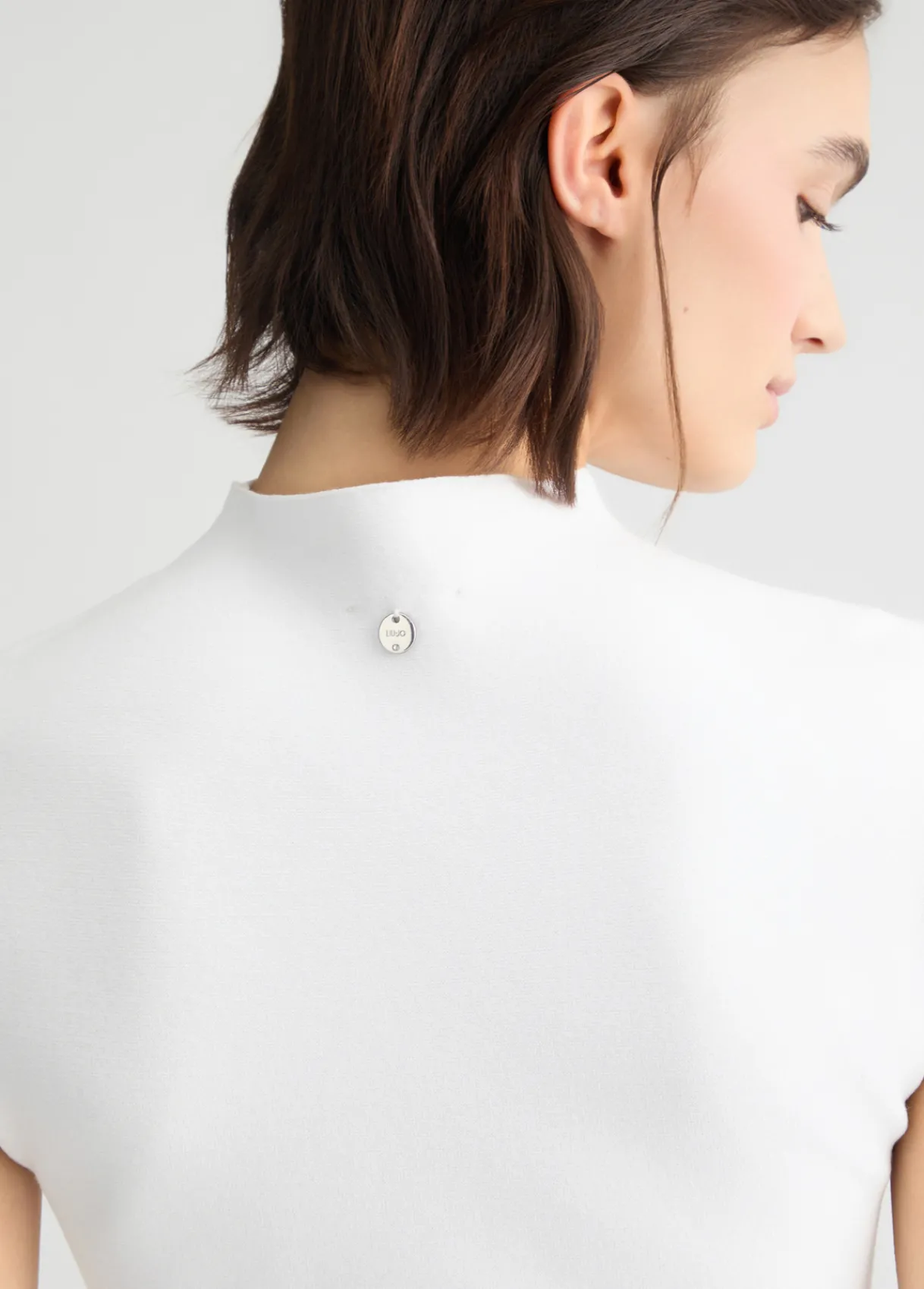 Liu Jo Robe en maille avec clous|Femme Mailles|Robes