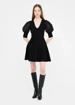 Liu Jo Robe en maille avec manches ballon|Femme Robes