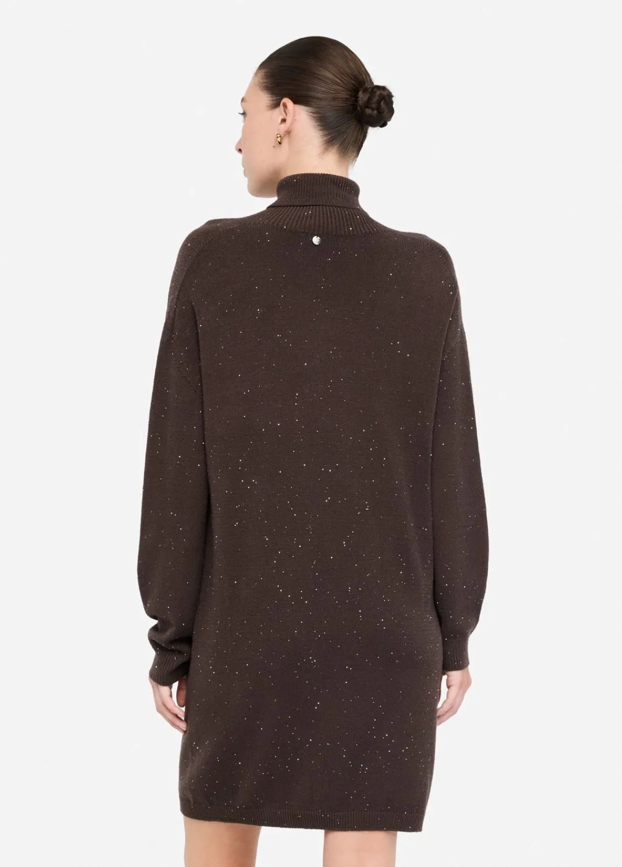 Liu Jo Robe en maille avec micro paillettes|Femme Robes