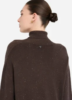 Liu Jo Robe en maille avec micro paillettes|Femme Robes