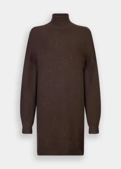 Liu Jo Robe en maille avec micro paillettes|Femme Robes