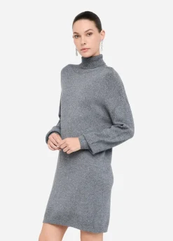 Liu Jo Robe en maille avec micro paillettes|Femme Robes