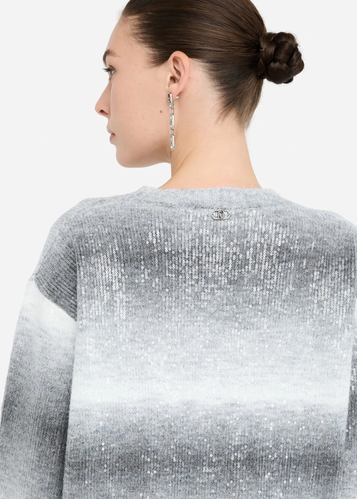 Liu Jo Robe en maille avec paillettes|Femme Robes