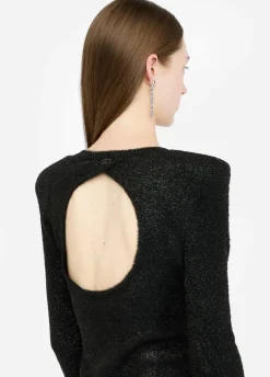Liu Jo Robe en maille avec épaulettes|Femme Mailles|Robes