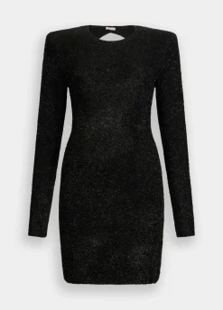 Liu Jo Robe en maille avec épaulettes|Femme Mailles|Robes