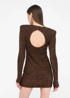 Liu Jo Robe en maille avec épaulettes|Femme Robes