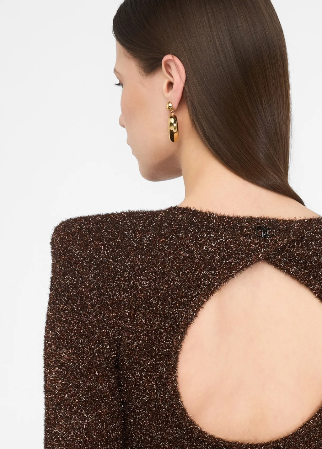 Liu Jo Robe en maille avec épaulettes|Femme Robes