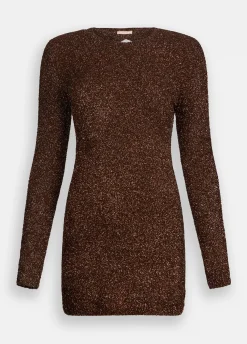 Liu Jo Robe en maille avec épaulettes|Femme Robes
