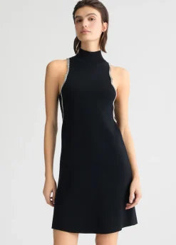 Liu Jo Robe en maille avec strass|Femme Robes
