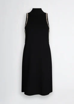 Liu Jo Robe en maille avec strass|Femme Robes