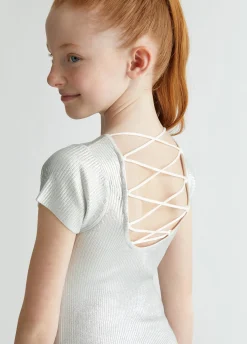 Liu Jo Robe en maille Lurex®|Enfant Robes & Combinaisons
