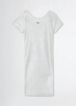 Liu Jo Robe en maille Lurex®|Enfant Robes & Combinaisons