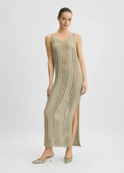 Liu Jo Robe en maille Lurex®|Femme Mode Plage|Robes