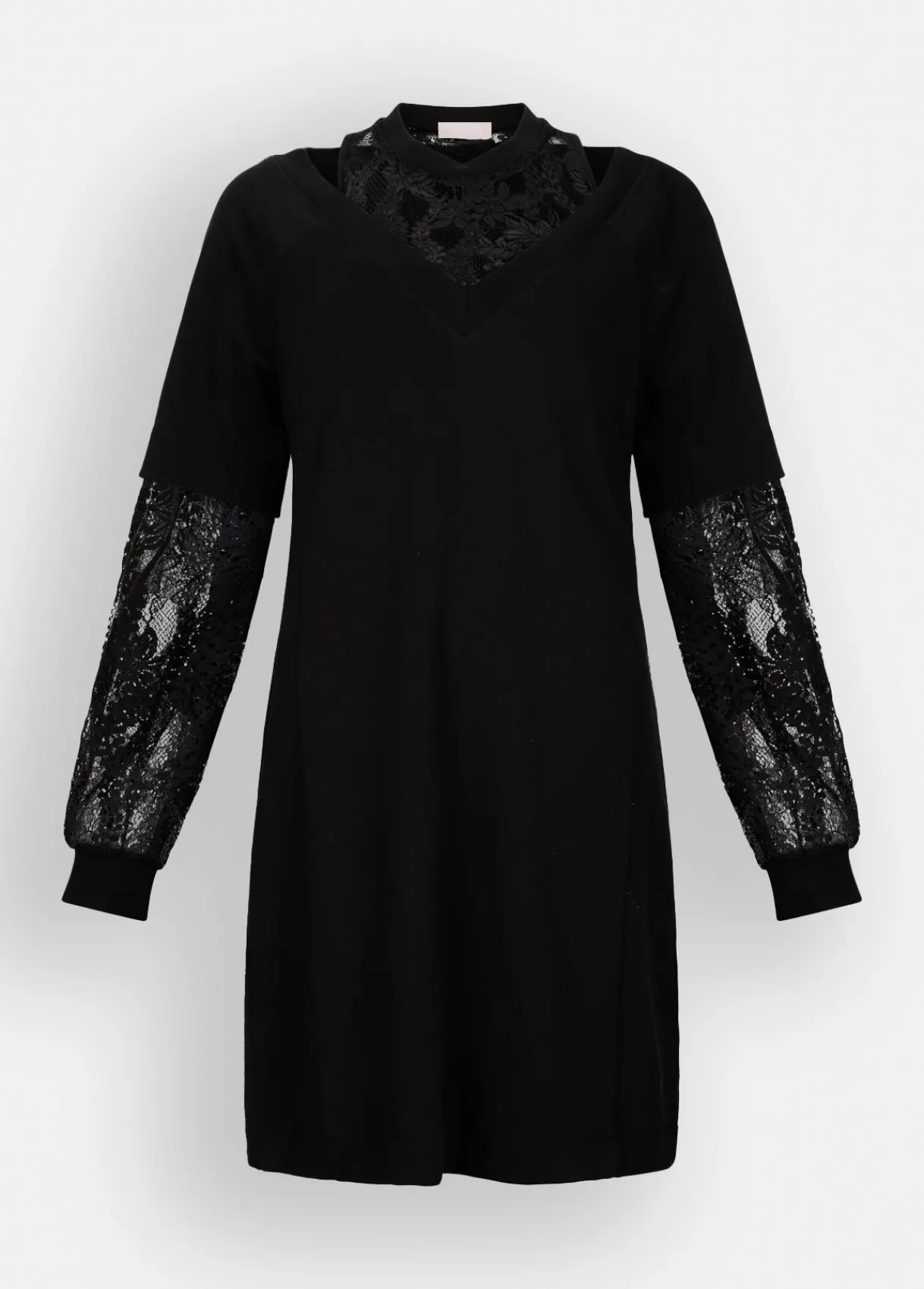 Liu Jo Robe en molleton avec dentelle|Femme Vêtements De Sport|Robes