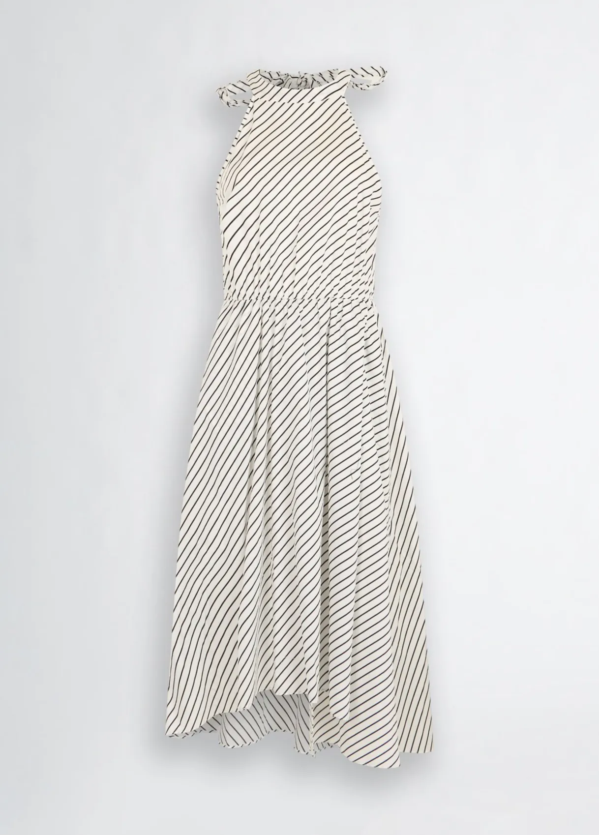 Liu Jo Robe en popeline à rayures|Femme Mode Plage|Robes