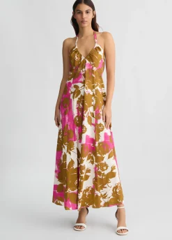 Liu Jo Robe en popeline imprimée|Femme Robes