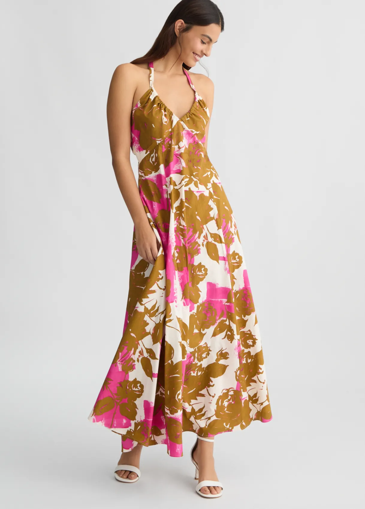 Liu Jo Robe en popeline imprimée|Femme Robes