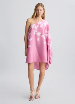 Liu Jo Robe en satin imprimé|Femme Cérémonie|Robes