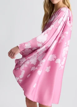 Liu Jo Robe en satin imprimé|Femme Cérémonie|Robes