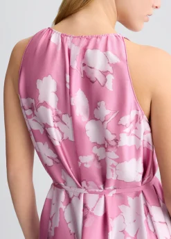 Liu Jo Robe en satin imprimé|Femme Cérémonie|Robes