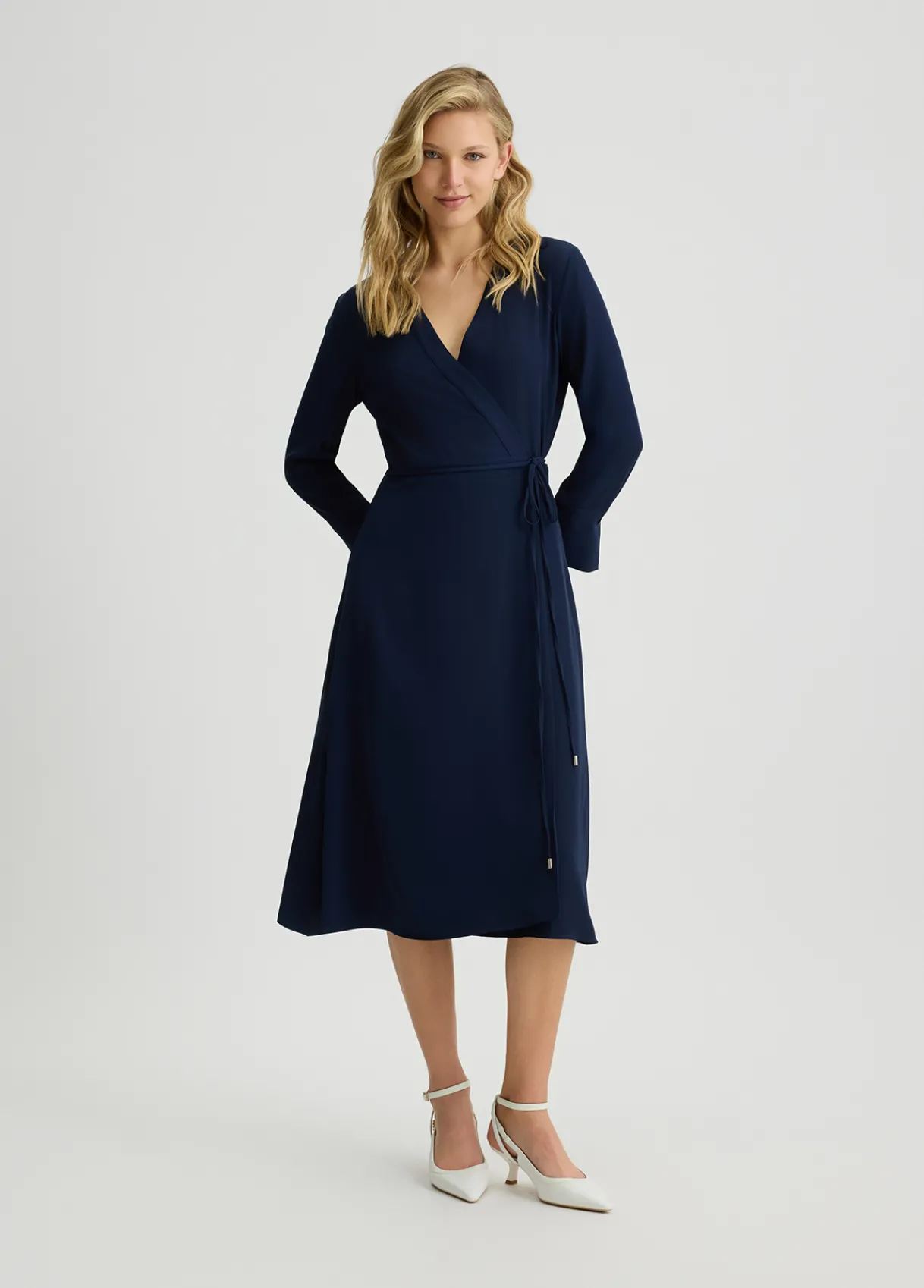 Liu Jo Robe en sergé avec ceinture|Femme Robes