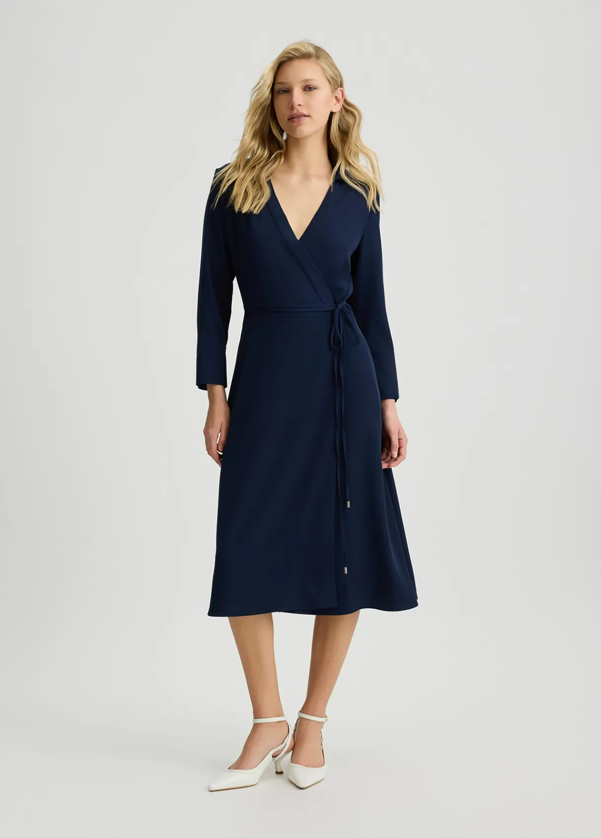 Liu Jo Robe en sergé avec ceinture|Femme Robes