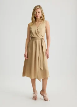 Liu Jo Robe en sergé avec ceinture|Femme Robes