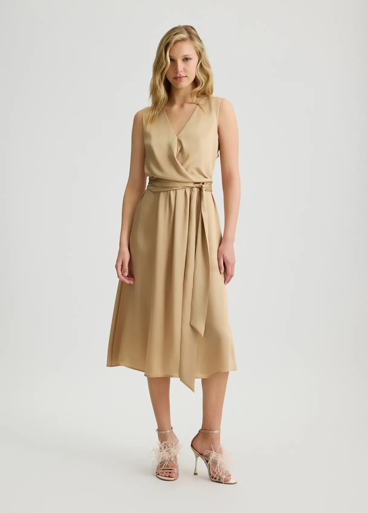 Liu Jo Robe en sergé avec ceinture|Femme Robes