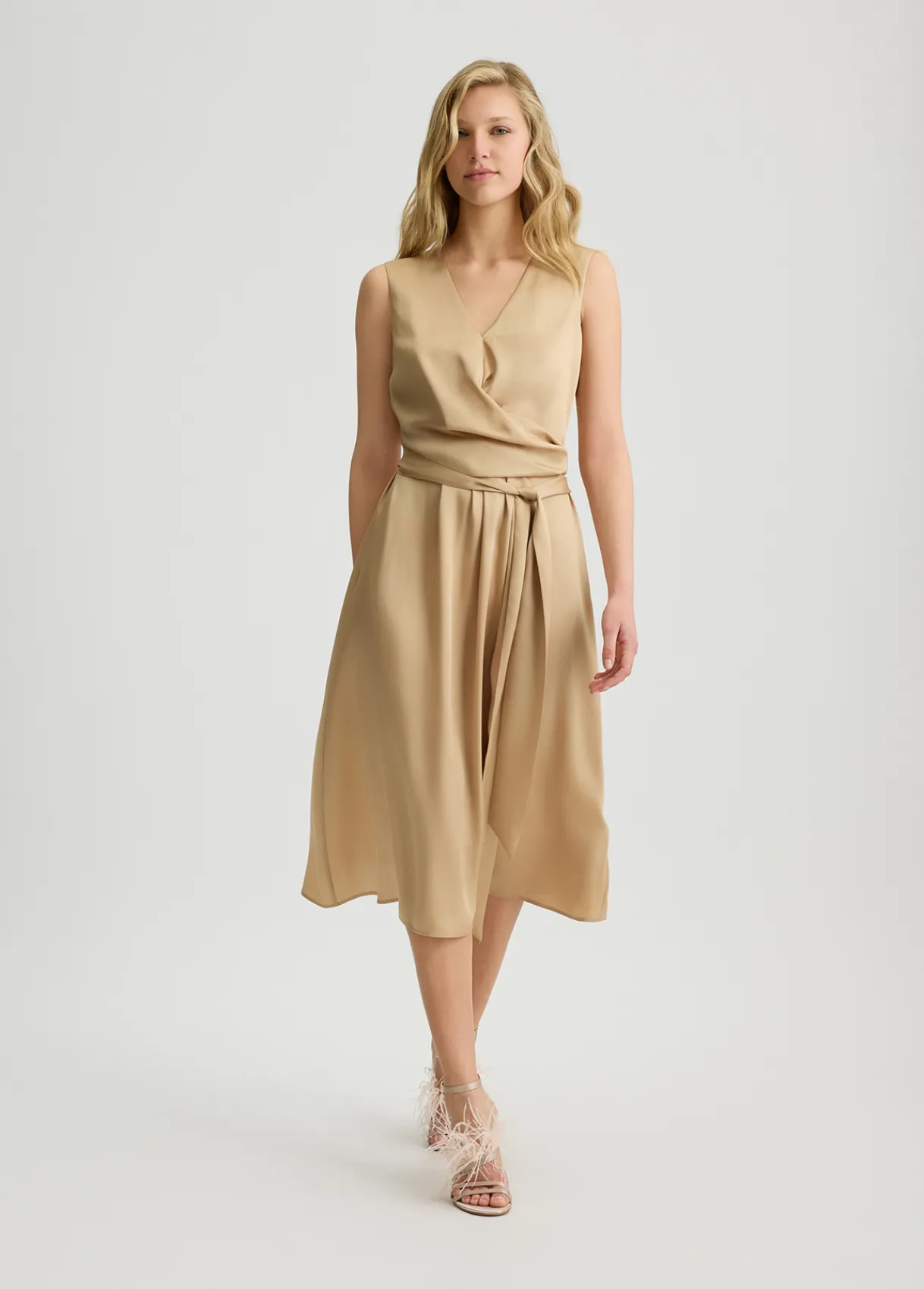 Liu Jo Robe en sergé avec ceinture|Femme Robes