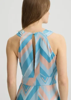 Liu Jo Robe en sergé imprimé|Femme Cérémonie|Robes