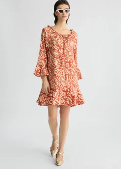Liu Jo Robe en sergé imprimé|Femme Robes